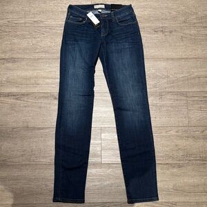 Banana Republic Factory Dark Blue Straight Leg Jeans